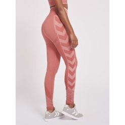 Damskie wysokie legginsy Hummel MT Energy. Fioletowe legginsy damskie Hummel, xl, bez wzorów, z dzianiny, na fitness i siłownię. Za 191.00 zł.