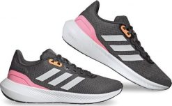 Adidas Buty damskie do biegania adidas Runfalcon 3 szare HP7564 38 2/3. Szare obuwie sportowe damskie Adidas, bez wzorów, do biegania. Za 233.91 zł.