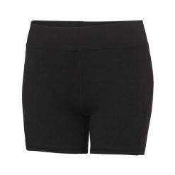 Damskie spodenki treningowe Just Cool. Czarne szorty sportowe damskie JUST COOL, l, bez wzorów, sportowe. Za 90.75 zł.