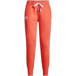 Spodnie Do Biegania Rival Fleece Dla Kobiet. Brązowe spodnie sportowe damskie Under Armour, bez wzorów, do biegania. Za 302.99 zł.