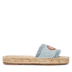 Espadryle Liu Jo. Niebieskie espadryle damskie Liu Jo, bez wzorów, bez obcasa, bez zapięcia. Za 359.99 zł.
