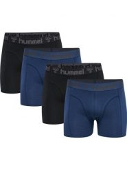 Bokserki Hummel Marston (x4). Czarne bokserki męskie Hummel, m, bez wzorów, z bawełny. Za 139.00 zł.