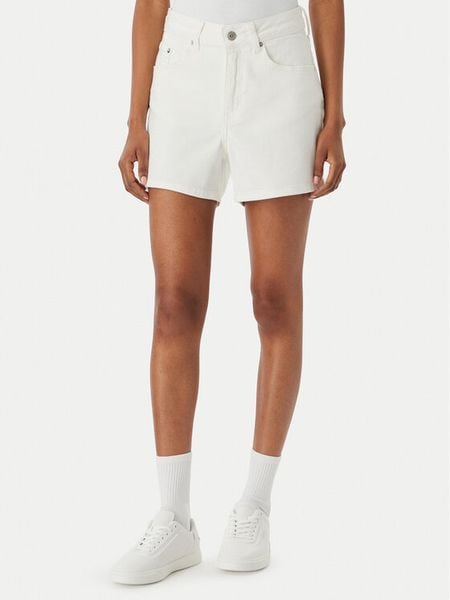 Karl Lagerfeld Jeans Szorty jeansowe B2W10066 Biały Regular Fit. Białe szorty damskie Karl Lagerfeld Jeans, bez wzorów, z bawełny. Za 375.99 zł.