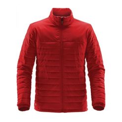 Męska Kurtka Ocieplana Nautilus. Czerwone kurtki męskie STORMTECH, m, bez wzorów, z puchu, sportowe, bez kaptura. Za 387.99 zł.