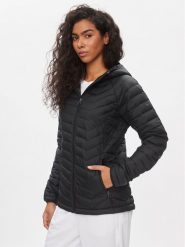 Columbia Kurtka zimowa Powder Lite 16990711 Czarny Slim Fit. Czarne kurtki damskie Columbia, na zimę, s, bez wzorów, z syntetyku, bez kaptura. Za 469.99 zł.