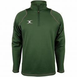 Kurtka 1/4 zip Gilbert. Zielone kurtki sportowe męskie gilbert, bez wzorów, z dresówki, na fitness i siłownię. Za 331.00 zł.