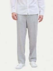 Jack & Jones Chinosy Karl Mykonos 12269371 Szary Loose Fit. Szare spodnie materiałowe męskie Jack & Jones, m, bez wzorów, z wiskozy. Za 119.99 zł.