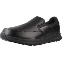 Buty SKECHERS 77236ECS NAMPA ANNOD Czarny. Czarne obuwie sportowe damskie Skechers, bez wzorów, z syntetyku, na fitness i siłownię. Za 282.99 zł.