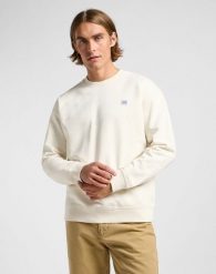 MESKA BLUZA LEE WORKWEAR SWS ECRU 112364228. Bluzy męskie Lee, xl, bez wzorów, bez kaptura. Za 169.99 zł.