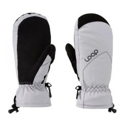 Rękawiczki narciarskie Loap Rory Grey. Białe rękawiczki damskie ZSPORT, na zimę, bez wzorów, sportowe. Za 162.99 zł.