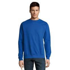 Bluza Unisex Dla Dorosłych New Supreme. Niebieskie bluzy męskie SOL'S, m, bez wzorów, bez kaptura. Za 87.99 zł.