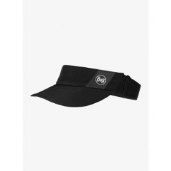 Daszek biegowy Buff Speed Visor - solid black. Czarne czapki i kapelusze damskie Buff, bez wzorów, sportowe. Za 118.79 zł.