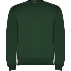 Bluza Unisex Dla Dorosłych Clasica Z Okrągłym Dekoltem. Zielone bluzy męskie ROLY, m, bez wzorów, bez kaptura. Za 73.99 zł.