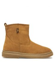 Froddo Botki Wreny Wool Tex G2160081 S Brązowy. Brązowe botki dziewczęce Froddo, ze skóry, bez zapięcia. Za 309.99 zł.