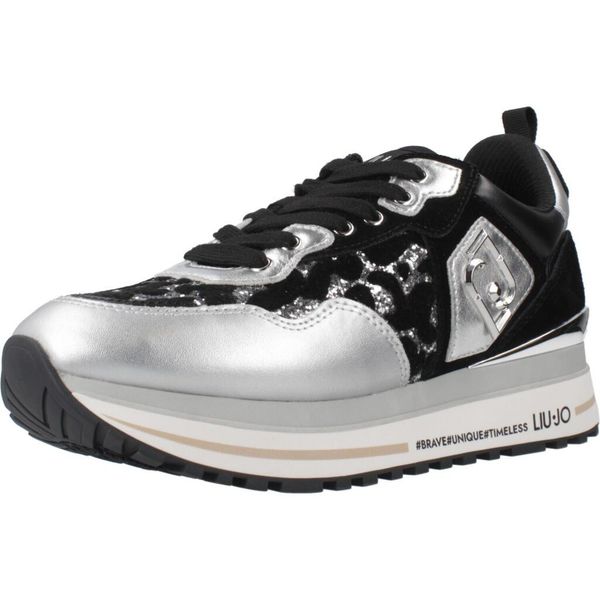 Buty LIU-JO WONDER 01 Czarny. Czarne obuwie sportowe damskie Liu Jo, bez wzorów, ze skóry, trekkingowe. Za 781.81 zł.