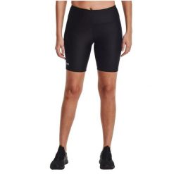Spodenki sportowe damskie Under Armour HG Bike Shorts. Czarne obuwie sportowe damskie Under Armour, m, bez wzorów, z elastanu, sportowe, rowerowe. Za 233.50 zł.