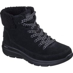 Buty Skechers Glacial Ultra - Autumn Days, Kobiety. Czarne obuwie sportowe damskie Skechers, bez wzorów, z zamszu, na fitness i siłownię. Za 590.00 zł.