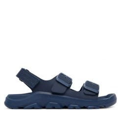 Sandały Birkenstock. Niebieskie sandały chłopięce Birkenstock, bez zapięcia. Za 289.99 zł.