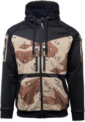 Helikon-Tex Bluza ROGUE Hoodie (FullZip) - Czarny/6 Color Dese. Czarne bluzy męskie HELIKON-TEX, m, bez wzorów, bez kaptura. Za 257.96 zł.