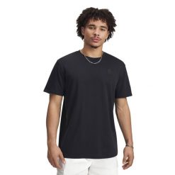 Koszulka koszykarska męska Under Armour Curry Heavyweight Trend Tee. Czarne koszulki sportowe męskie Under Armour, m, bez wzorów, bez kołnierzyka, bez ramiączek, do koszykówki. Za 179.99 zł.