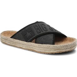 Czarne Klapki Big Star Modne Buty Na Lato. Czarne klapki damskie Big Star, bez wzorów, boho, bez obcasa. Za 119.00 zł.