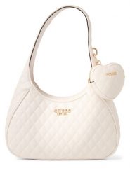 GUESS Torebka - Atabey Kobiety Sztuczna skóra biały, ONE SIZE. Białe torebki do ręki damskie Guess, z aplikacjami, ze skóry, eleganckie, pikowane, bez dodatków. Za 549.95 zł.