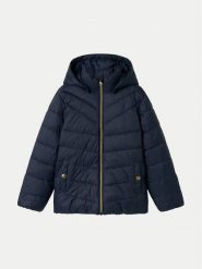 NAME IT Kurtka zimowa 13227825 Granatowy Regular Fit. Niebieskie buty zimowe dziewczęce Name it, bez wzorów, z syntetyku, bez zapięcia. Za 109.99 zł.