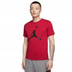 Koszulka sportowa męska Nike DA6796687. Czerwone koszulki sportowe męskie Nike, l, bez wzorów, bez kołnierzyka, bez ramiączek. Za 199.99 zł.
