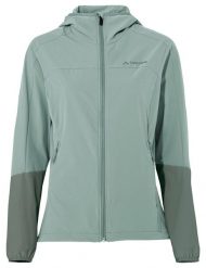 Kurtki damskie Moab Jacket IV. Zielone kurtki damskie Vaude, s, bez wzorów, z materiału, z kapturem. Za 536.25 zł.
