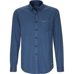 Koszula "Dan" - Regular fit - w kolorze niebieskim. Niebieskie koszule męskie Camel Active, m, bez wzorów, z bawełny, bez kołnierzyka, bez ramiączek. W wyprzedaży za 109.95 zł.