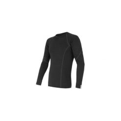 Koszulka termoaktywna Sensor z wełny merino dla mężczyzn. Czarne koszulki sportowe męskie Sensor, m, bez wzorów, z wełny, bez kołnierzyka, bez ramiączek, trekkingowe. Za 472.78 zł.