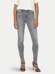 ONLY Jeansy Power 15231450 Szary Skinny Fit. Szare jeansy damskie Only. Za 229.99 zł.