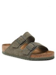 Birkenstock Klapki Arizona 1025657 Zielony. Zielone klapki męskie Birkenstock, ze skóry. Za 539.99 zł.