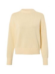 Someday sweter z dzianiny - Tiruna Kobiety Bawełna żółty, 40. Żółte swetry damskie someday., bez wzorów, z bawełny, bez kołnierzyka, bez ramiączek, bez kaptura. Za 279.95 zł.