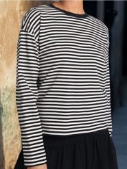 Koszulka z długimi rękawami - wielobarwny. T-shirty damskie Sinsay, l, bez wzorów, bez kołnierzyka. Za 29.99 zł.