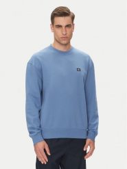 Calvin Klein Jeans Bluza LV04RC273G Niebieski Regular Fit. Niebieskie bluzy męskie Calvin Klein Jeans, m, bez wzorów, z bawełny, bez kaptura. Za 359.99 zł.