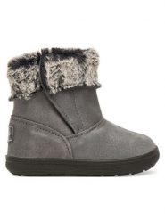 Primigi Śniegowce 8852044 M Szary. Szare buty zimowe dziewczęce Primigi, ze skóry, bez zapięcia. Za 229.99 zł.
