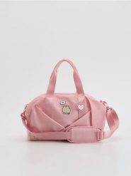 Torba sportowa Pusheen - różowy. Czerwone torby i plecaki dziecięce Reserved, z tkaniny. Za 109.99 zł.