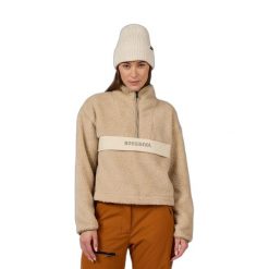 Damski polar Rossignol Alltrack. Brązowe bluzy sportowe damskie Rossignol, bez wzorów, z polaru, bez kaptura, narciarskie. Za 585.00 zł.