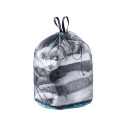 Worek do przechowywania Deuter Mesh Sack 10 10L lekki siateczkowy Petrol‑black. Niebieskie plecaki damskie Deuter, bez wzorów, z meshu. Za 58.99 zł.