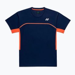 Koszulka tenisowa męska YONEX 10726 Practice Crew Neck. Niebieskie koszulki sportowe męskie YONEX, l, bez wzorów, z materiału, bez kołnierzyka, bez ramiączek, na fitness i siłownię. Za 243.00 zł.