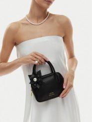 GINO ROSSI Torebka EO-ROSE-LA224-194455 Czarny. Czarne torebki do ręki damskie Gino Rossi, bez wzorów, ze skóry, bez dodatków. Za 279.99 zł.