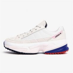 Obuwie Sportowe Damskie Adidas Originals Kiellor Biały. Białe obuwie sportowe damskie Adidas, bez wzorów, z materiału. Za 422.55 zł.