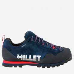 Buty turystyczne MILLET Friction Gore-Tex U Granatowy. Niebieskie trekkingi męskie Millet, przed kostkę, trekkingowe, gore-tex. Za 757.90 zł.