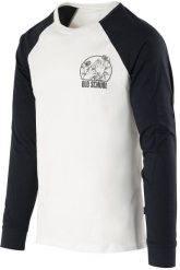 Helikon-Tex T-shirt Long Sleeve (Old School) - Biały. Białe bluzki z długim rękawem męskie HELIKON-TEX, m, bez wzorów, bez kołnierzyka. Za 114.77 zł.