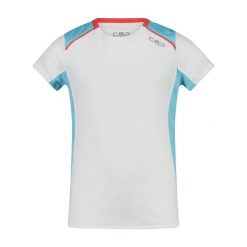 Koszulka dla dziewczynki CMP. Białe bluzki dla dziewczynek CMP, bez wzorów, bez ramiączek. Za 147.00 zł.