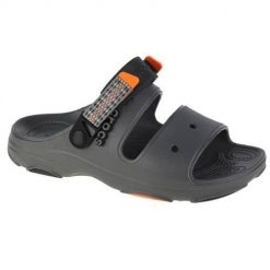 Klapki męskie Crocs Classic All Terrain. Szare klapki męskie Crocs, z materiału. Za 206.00 zł.