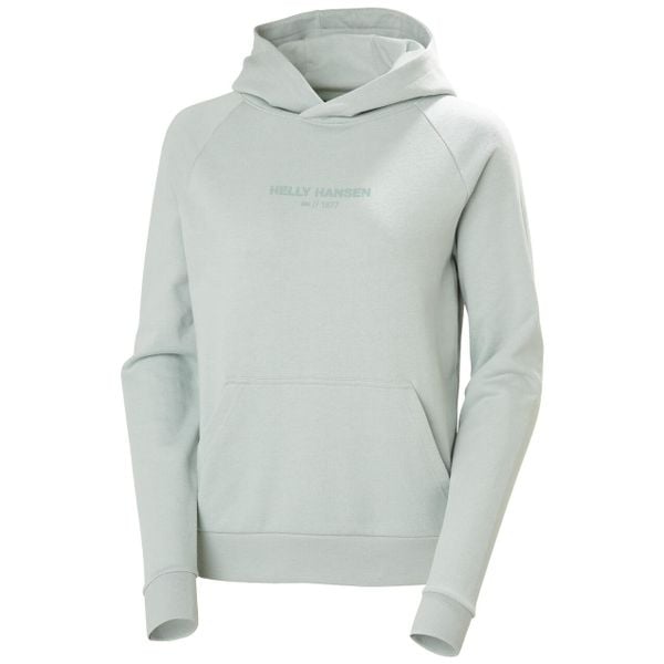 Bluza damska Helly Hansen Core. Zielone bluzy damskie Helly Hansen, uniwersalny, bez wzorów, z bawełny, bez kaptura. Za 342.50 zł.