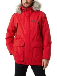 Płaszcz Zimowy Męski Helly Hansen Reine. Czerwone płaszcze męskie Helly Hansen, na zimę, m, bez wzorów, z materiału, długie, bez kaptura. Za 1,119.20 zł.