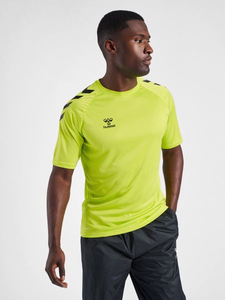 Koszulka Hummel hmlcore xk core poly. Zielone koszulki sportowe męskie Hummel, s, bez wzorów, z dzianiny, bez kołnierzyka, bez ramiączek, na fitness i siłownię. Za 114.00 zł.